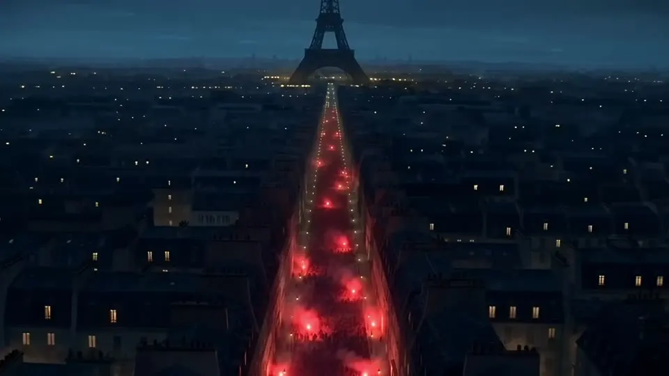 Nuit de manifestation